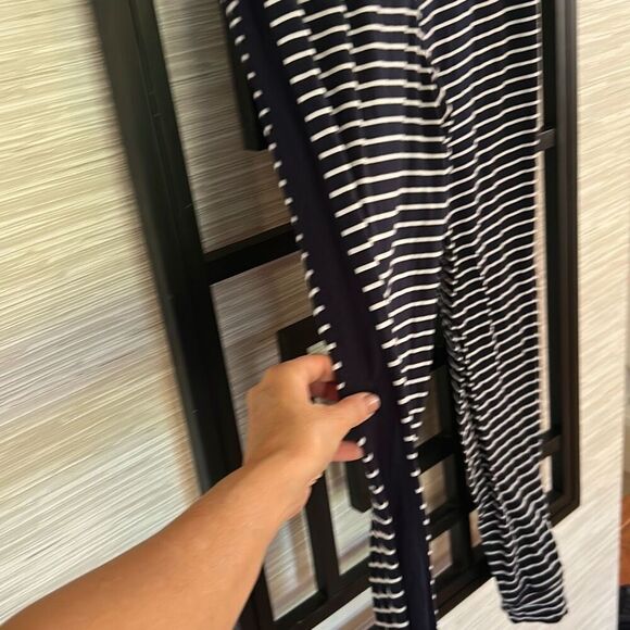 Polo Ralph Lauren navy and white striped joggers size S - Picture 5 of 6